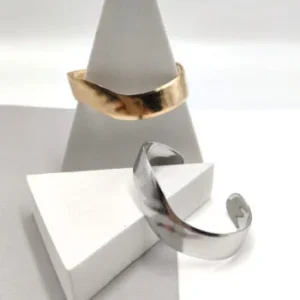 Βραχιόλι Stainless Steel - Cuff-ματ σατινένιο επιφάνεια