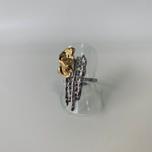 Ατσάλινο δαχτυλίδι - Fusion Art Ring