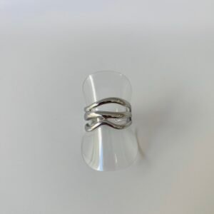 Ατσάλινο δαχτυλίδι Silver