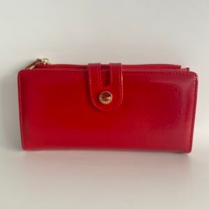 Δερμάτινο Γυναικείο Πορτοφόλι - Red Wallet